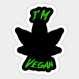 I'm Vegan Sticker